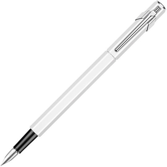 Caran D'ache Replacement Nib Extra Fine White made of Aluminum with White Ink and with 1 Replacement Nibs