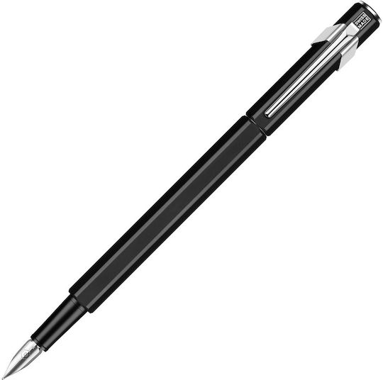 Caran D'ache Replacement Nib Extra Fine Black made of Aluminum with Black Ink and with 1 Replacement Nibs