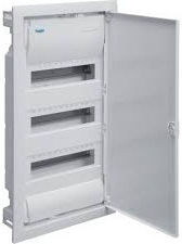 Hager Volta Walled 12-Elements Fuse Box with 3 Rows W348xH630xD90mm