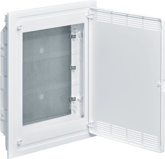 Hager Tablou electric Încastrat, 3 Rânduri, 18 Elemente