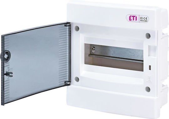 ETI Walled 8-Elements Fuse Box with 1 Row