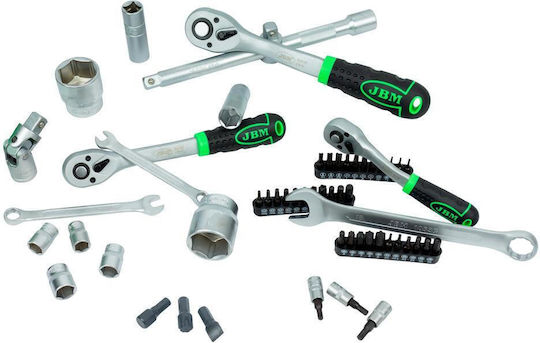 JBM Set Ratchet 1\2" & 1\4" & 3\8" 216pcs
