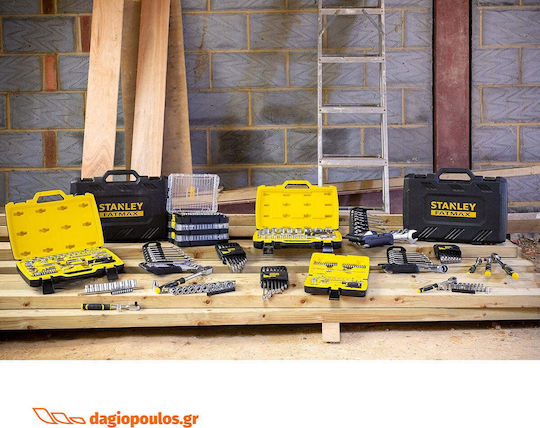 Stanley Set de chei tubulare și clichet 1\2" 26buc