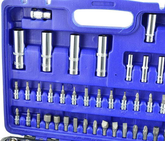 Geko Set Ratchet 1\2" & 1\4" 94pcs