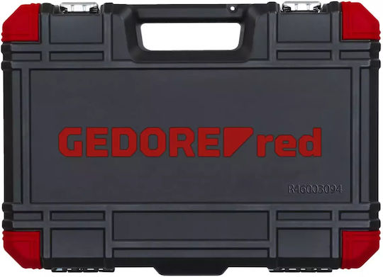 Gedore Ratschen- & Steckschlüssel-Sets 1\2" & 1\4" 94Stück