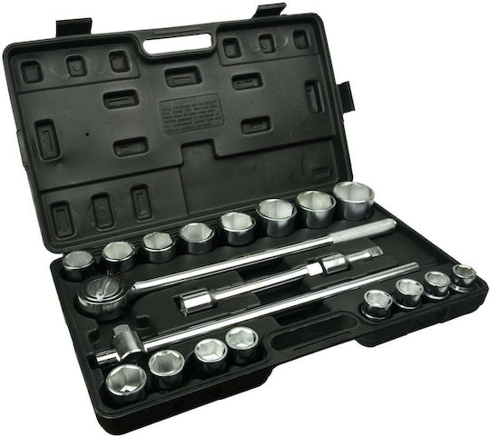 Geko Set Ratchet 3\4" 21pcs