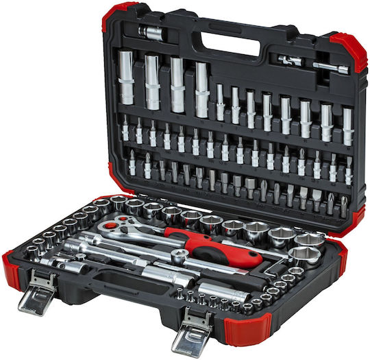 Gedore Ratschen- & Steckschlüssel-Sets 1\2" & 1\4" 94Stück