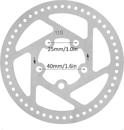 110mm Brake Disc Compatible Xiaomi Essential M365 Electric Scooters