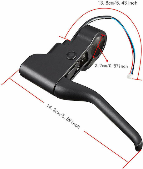 Monorim M365 Pro Scooter Ανταλλακτικό για Ηλεκτρικό Scooter Xiaomi σε Μαύρο Χρώμα