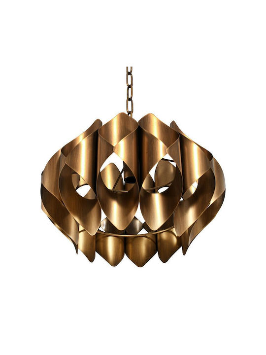 Fylliana Fl610289 Pendant Light Bronze with Socket E27 45x45x31cm