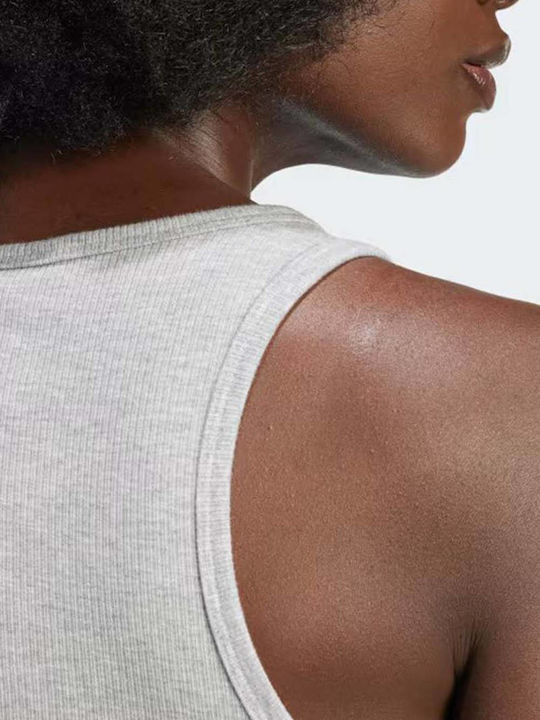 Essentials Bluză Damă Sport Fără Mânecă Gri Heather Medium