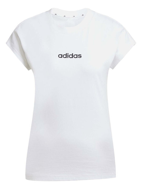 Essentials Linear Women's Athletic T-shirt White