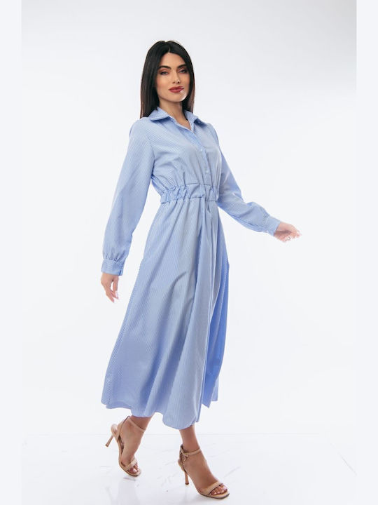Sommer Maxi Kleid Sky Blue