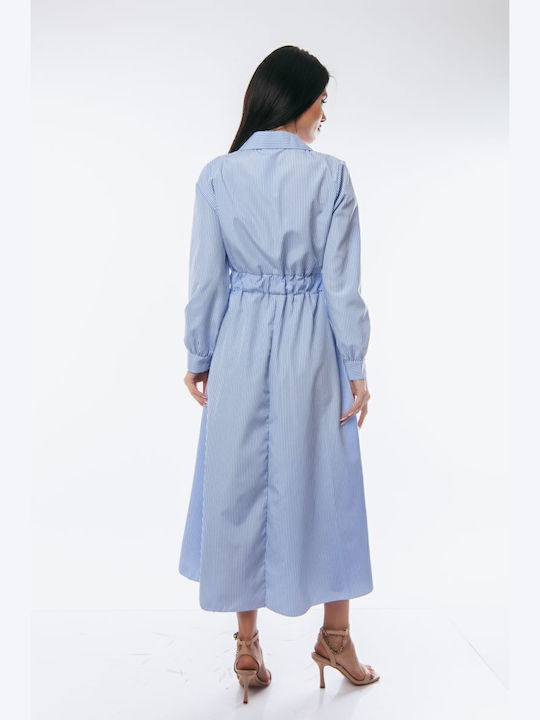 Sommer Maxi Kleid Sky Blue