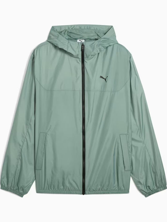 Essentials Jacke Winddicht Green Moon