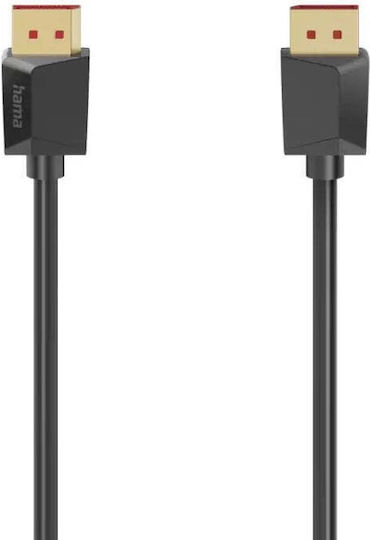 HAMA Cablu DisplayPort - DisplayPort 2m Negru (00200795)
