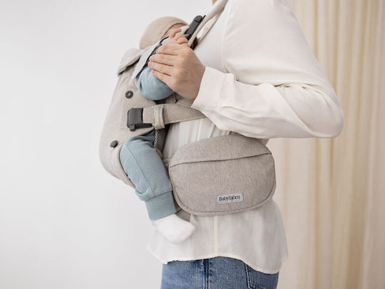 Suport de buzunar Babybjorn țesut bej