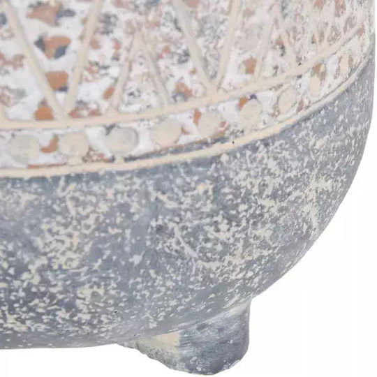 Ixia Regal Γλάστρα Τσιμεντένια 17.5x17.5x16.5εκ.