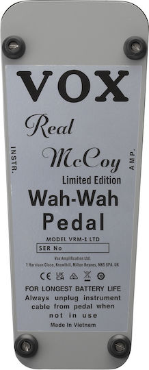 Vox Mccoy Limited VRM-1 LTD Pedals Effect WahWah Electric Guitar