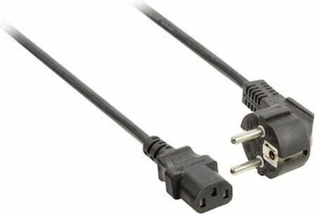 Nedis Schuko - IEC C5 Cable 2m Μαύρο CEGT10100BK20
