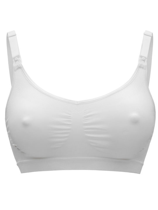 Medela Maternity & Nursing Bra with Clips White