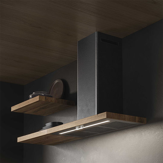 Elica Bio Bl A 90 Rovere Șemineu Hotă 90cm Negru