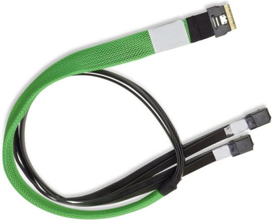 Broadcom Internal Sas Cable 1x8 Slim Sas Sff-8654 M To Oculink Sff-8612 1 M