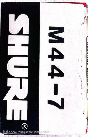 Shure Plattenspielernadel M44-7 in Schwarz Farbe