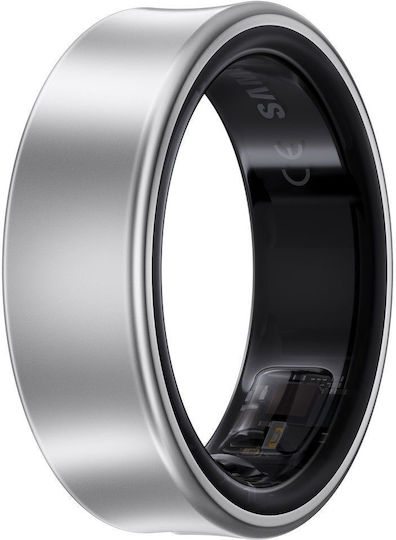 Samsung Galaxy Ring 19.8mm Αδιάβροχο με Παλμογράφο Titanium Silver