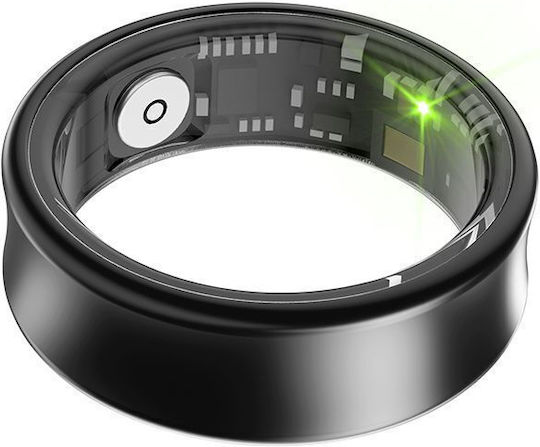 XO RS01 Smart Ring 16.1mm with Heart Rate Monitor Black