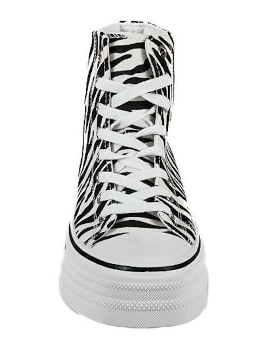 Flatforms Tip Botine Pentru Femei Zebra