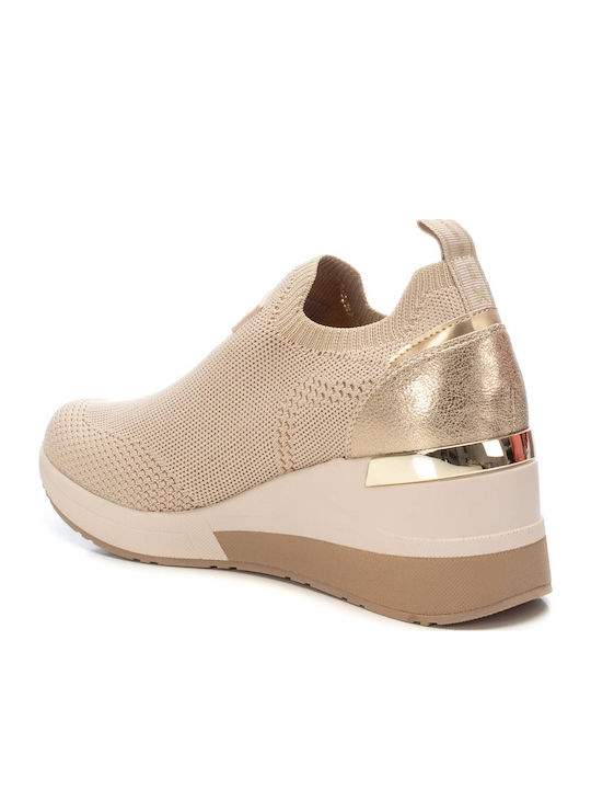Γυναικεία Μποτάκια Μπεζ
