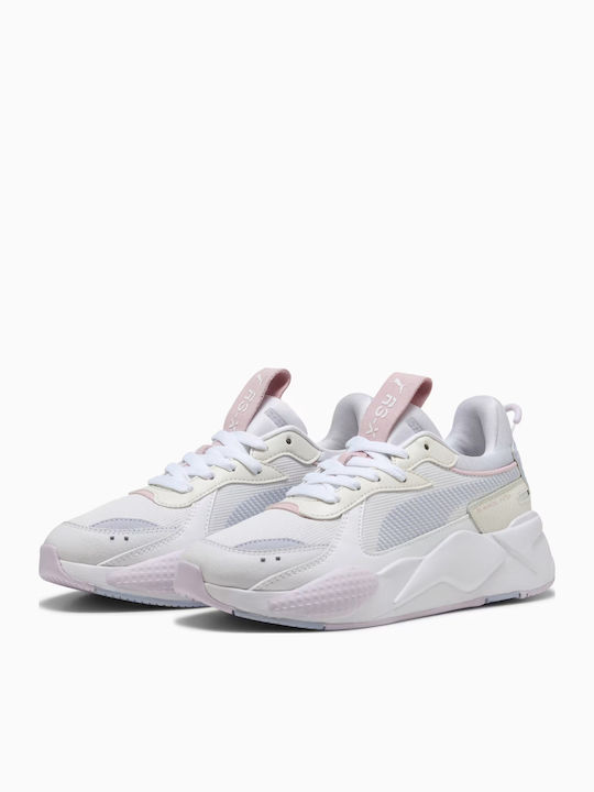 Rs-x Soft Дамски Чънки Маратонки Puma White / Lilac Frost
