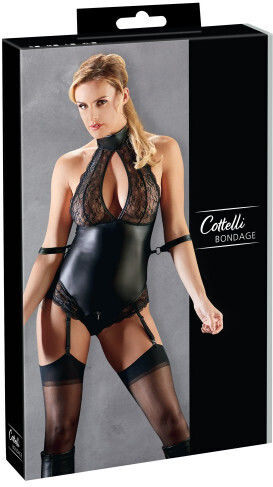 Cottelli Collection Κορμάκι Μαύρο
