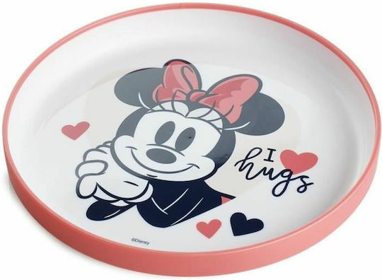 Thermobaby Feeding Set Minnie Mouse Heart Full Plastic White 3pcs