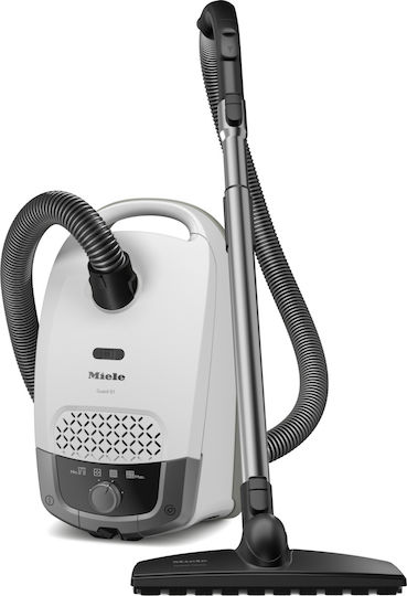 Miele Guard S1 Parquet Flex Vacuum Cleaner 890W Bagged 3.5lt Brilant White