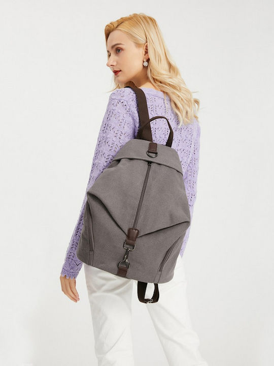 Miss Lulu Backpack Γκρι