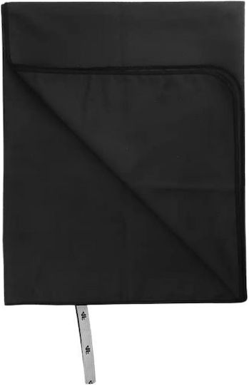 4F Microfiber Towel Body Black 80x130cm