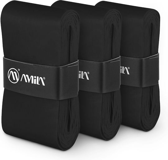 AMILA Overgrip Μαύρα 3τμχ