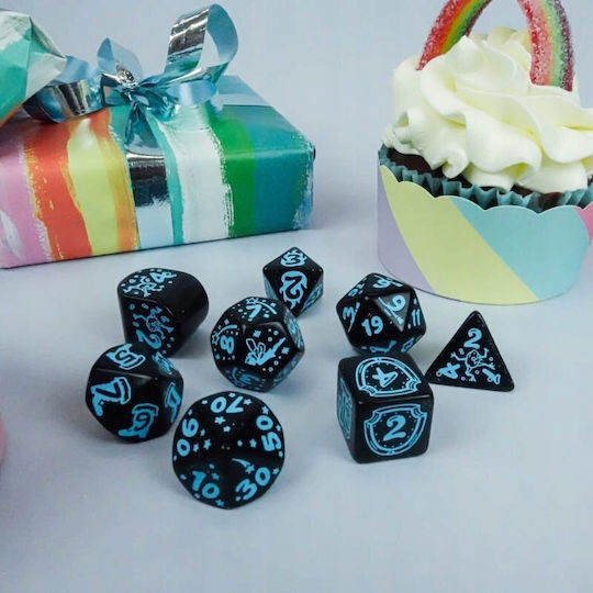 Σετ Ζάρια Q-workshop 20 Years My Very First Dice Set Limited Edition