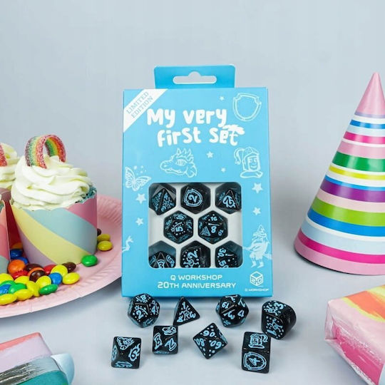 Σετ Ζάρια Q-workshop 20 Years My Very First Dice Set Limited Edition