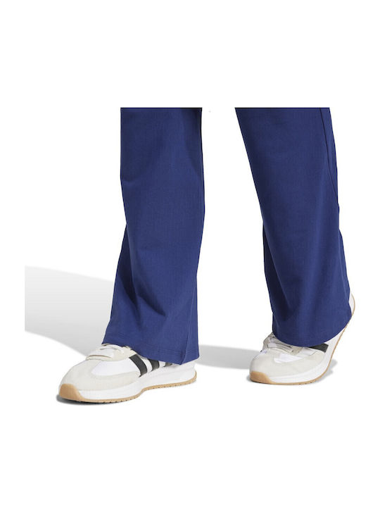 Essentials Training Γυναικείο Cropped Κολάν Μπλε