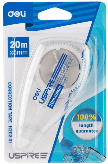 Коригираща лента Deli 5мм x 20м