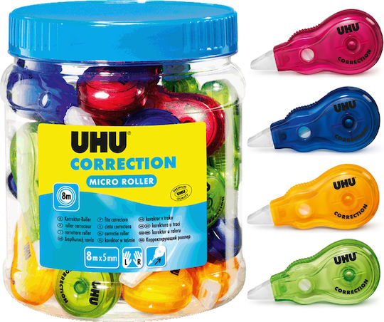 UHU Μicro Oller Korrekturband (Μiverse Farben) 1Stück