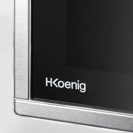 HKoenig Mikrowellenherd mit Grill 23Es Schwarz