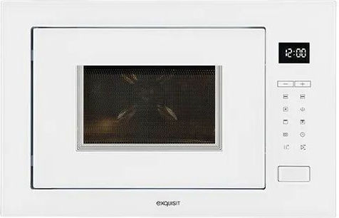 Exquisit Built-in Microwave Oven with Grill 25lt White