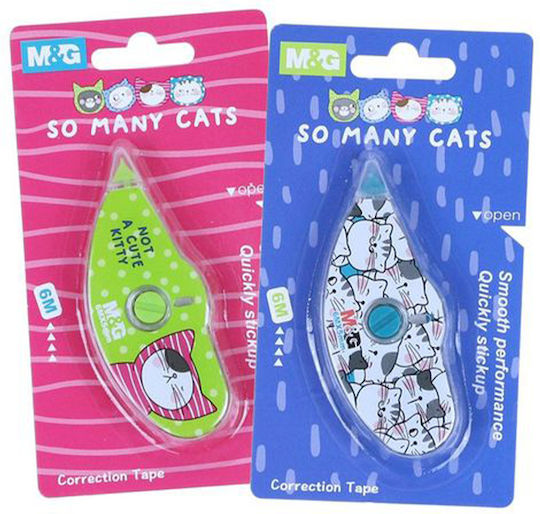 M&G So Many Cats Διορθωτική Ταινία (Διάφορα Χρώματα) 1τμχ