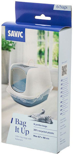Savic Bag It Up Bags Cat Toilet 67x48cm 6pcs
