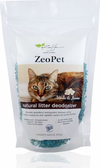Zeolife Zeopet Natural Litter Deodorizer Duft Katzenklo Vanille & Jasmin 1Stück 500gr