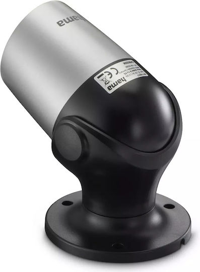 HAMA 176646 IP Surveillance Camera Wi-Fi Full HD 1080p Waterproof with Two-Way Communication